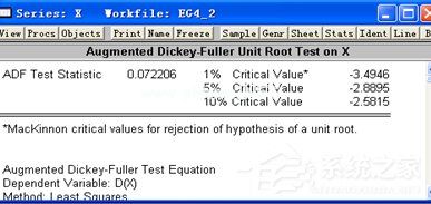 Eviews教程 Eviews进行时间序列分析教程