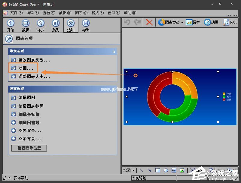 如何使用SwiffChart制作PPT动画图表？