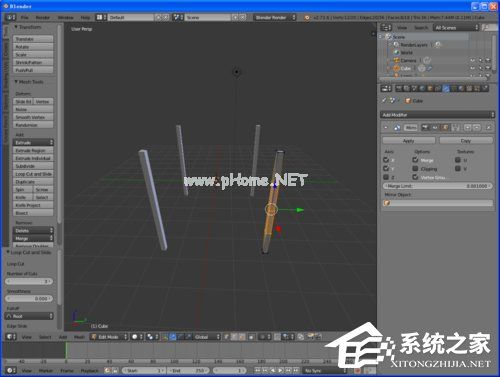 Blender八仙桌建模教程