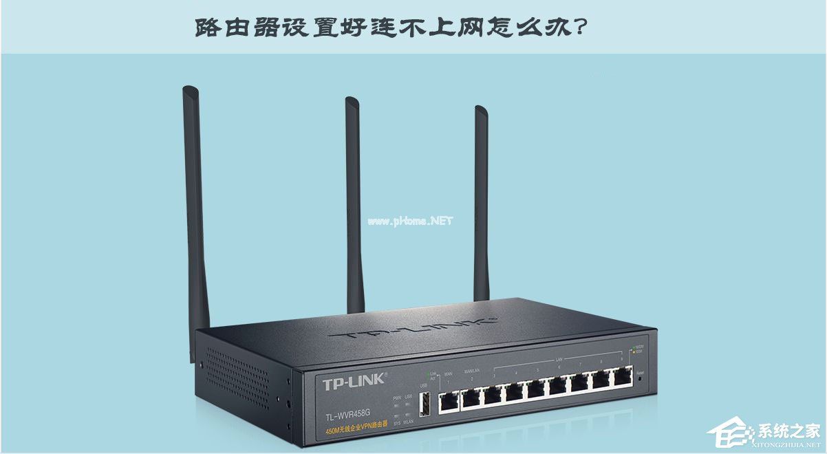 TP-Link  TL-WR847N路由器设置好连不上网怎么办？