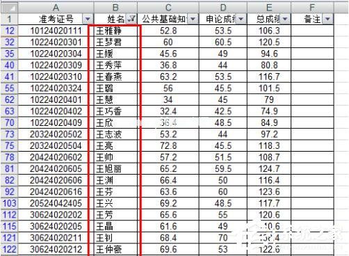 Excel如何把想要的人筛选出来？Excel筛选的方法