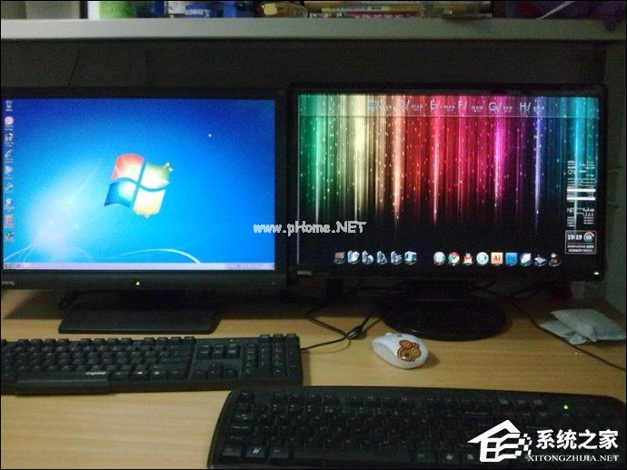 电脑一拖二教程：一台主机两个显示器看电影玩游戏两不相误