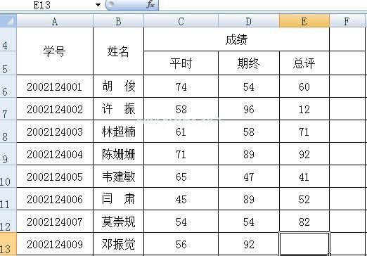 excel2007如何标记重复数据表格