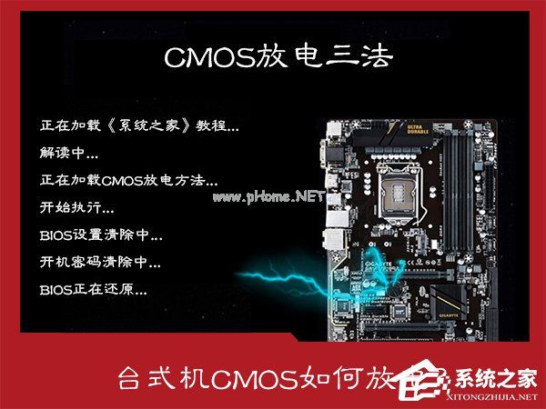 CMOS放电有什么作用？台式机CMOS放电三种方法图解