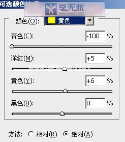 黄色参数