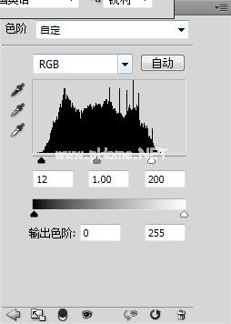 ps色阶参数调整