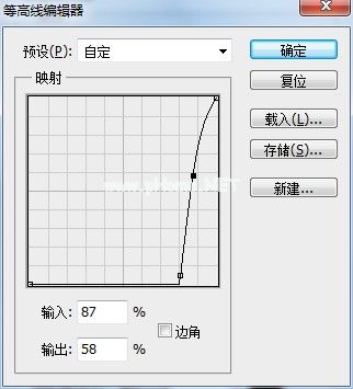 等高线参数设置