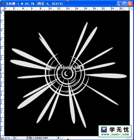 重复滤镜极坐标