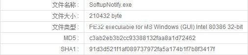 softupnotify.exe进程