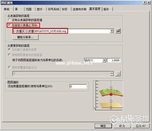 如何利用ArcScene进行三维拉伸，如何在ArcScene中进行三维拉伸