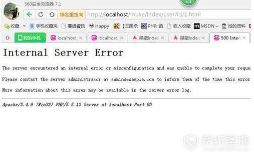 internal  server  error是什么意思？怎么办？