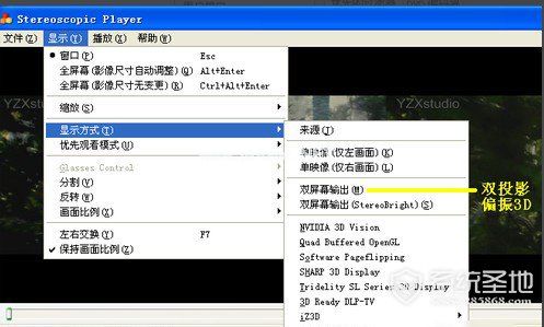 stereoscopic  player怎么设置