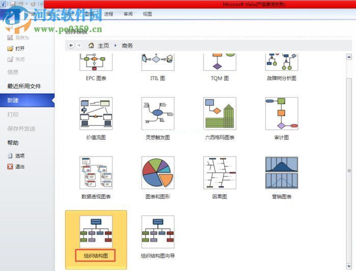 怎么用visio  2010绘制组织结构图？visio  2010绘制组织结构图的方法