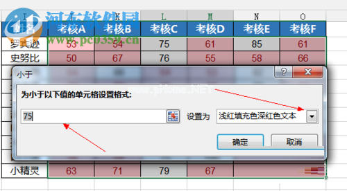 Excel标记数据的方法