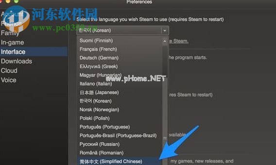 steam设置中文的教程