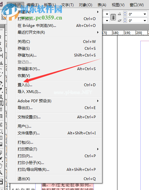 Adobe  Indesign插入图片的方法