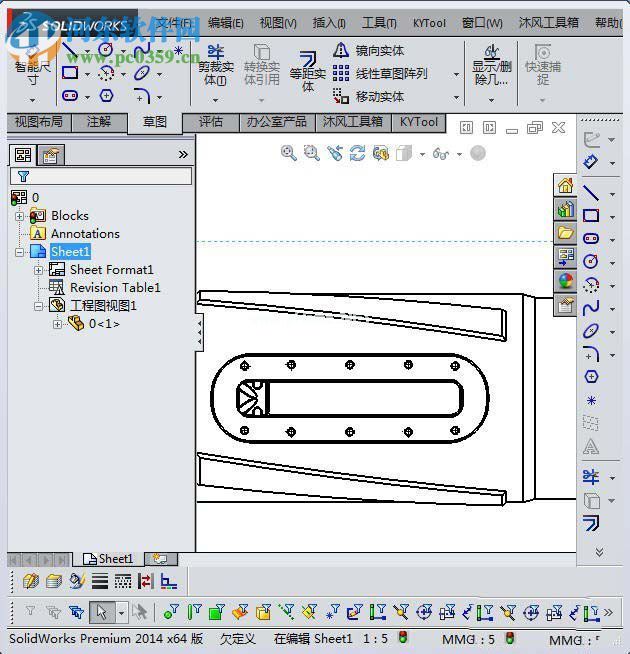 隐藏solidworks线条的教程