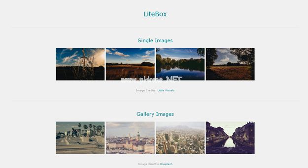 LiteBox  - jQuery  lightbox  plugin