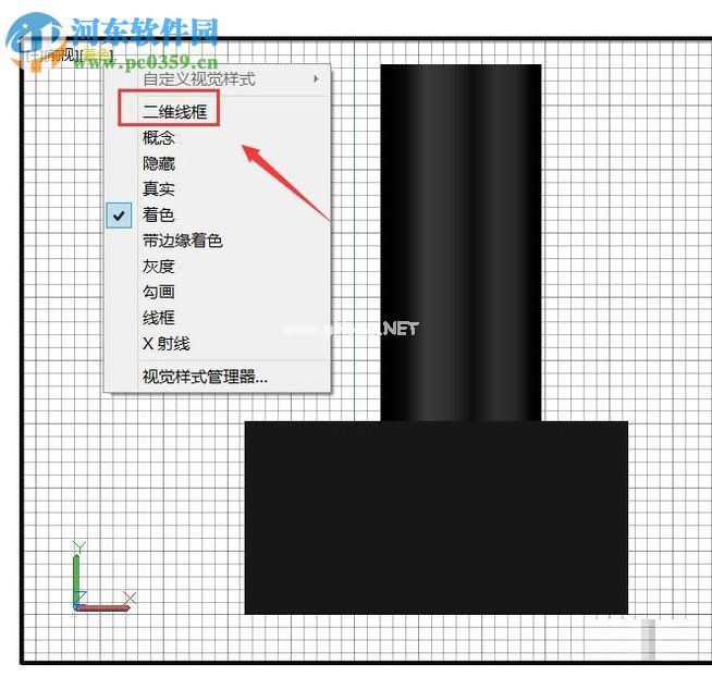 cad三维转二维平面图的方法