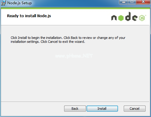 Nodejs  install