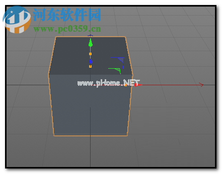 使用c4d将物体切为两半的方法