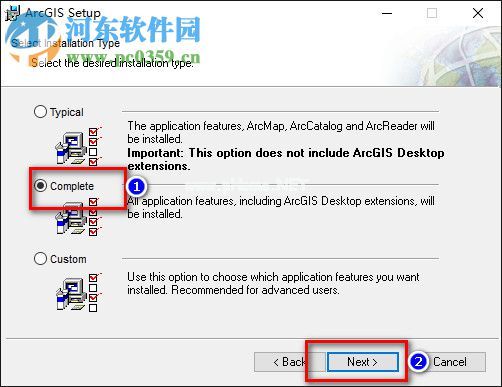 arcgis9.3安装步骤图解