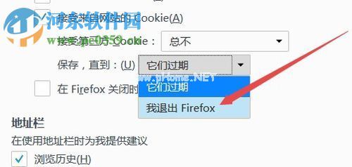 firefox禁用cookie的方法