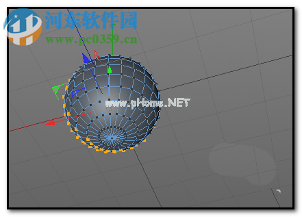 处理C4D只能选中部分模型的方法