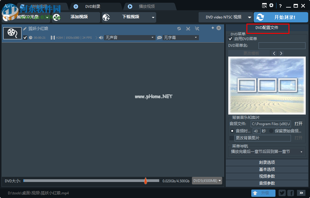 any  video  converter  pro刻录DVD的图文教程