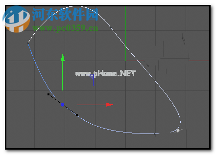 封闭c4d中未闭合样条线的方法