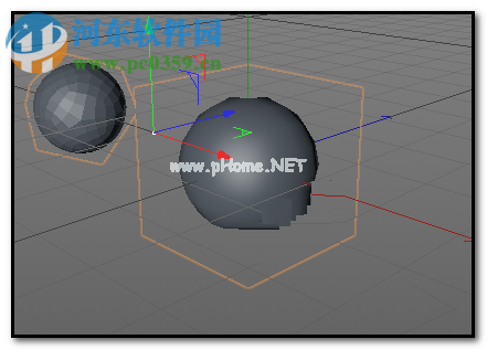 解决c4d细分曲面只对一个物体起作用的方法