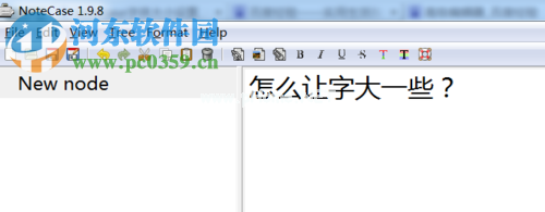 设置notecase字体、语言的方法