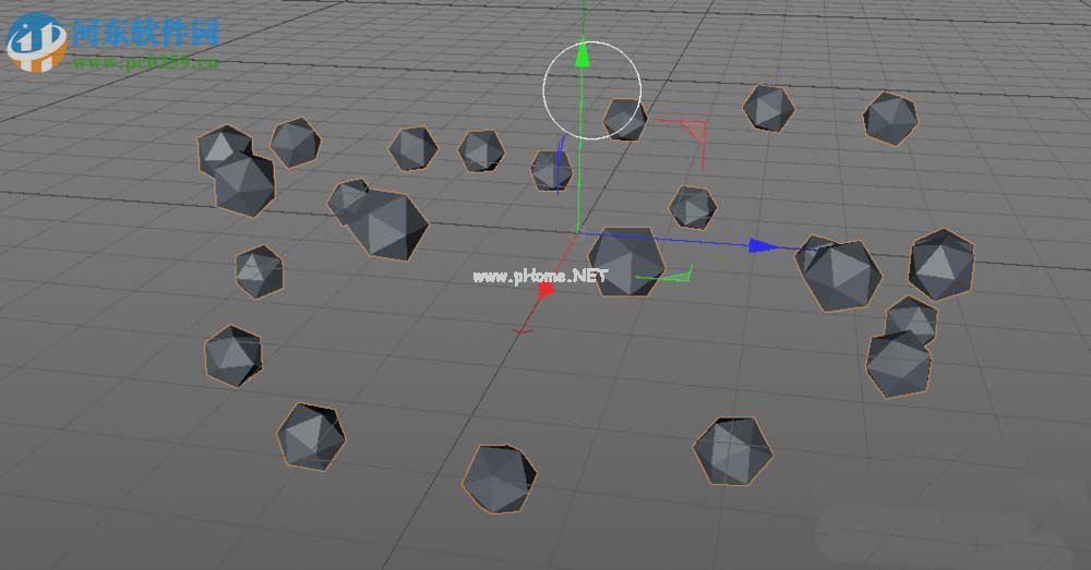 c4d阵列对象的使用教程