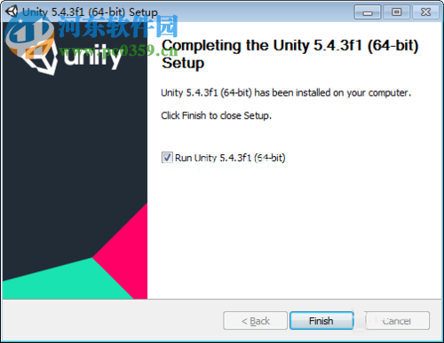 Unity  3d  5.4.3f  安装破解教程