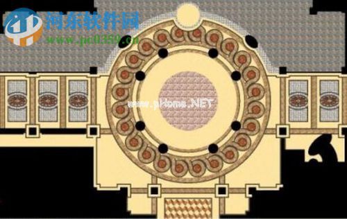 天正建筑设置1:50填充比例的方法