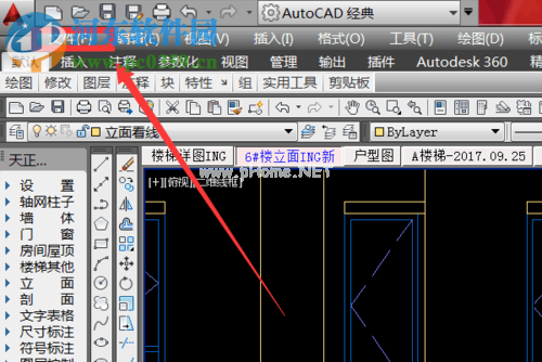 天正建筑添加打印样式的方法