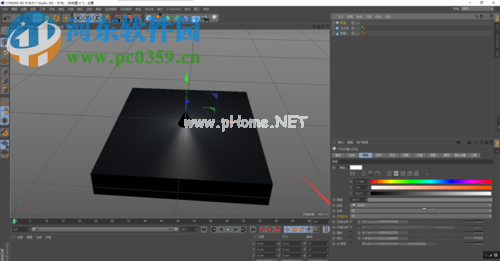 c4d修改灯光类型的方法