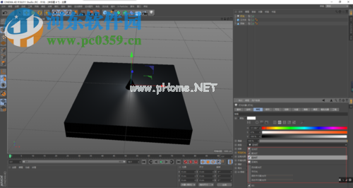 c4d修改灯光类型的方法