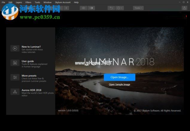 Luminar  2018破解安装教程