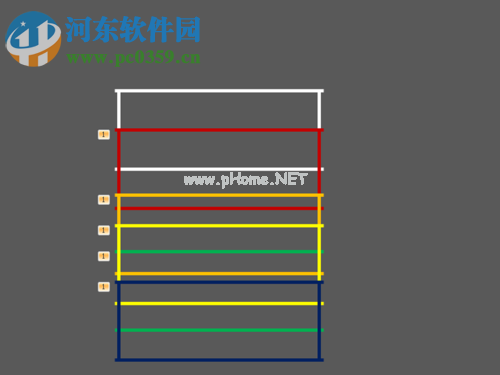 在ppt中制作发光边框的方法