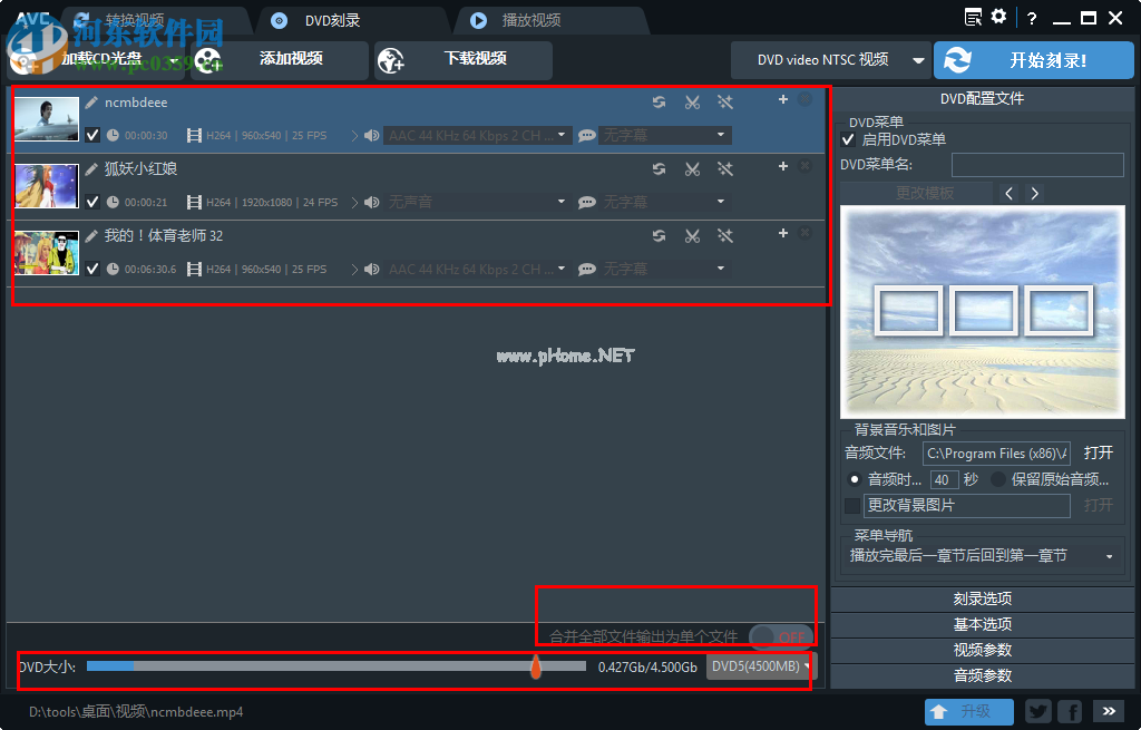 Any  Video  Converter  Free刻录dvd视频光盘的方法