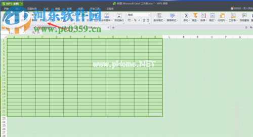 修改wps表格颜色的方法