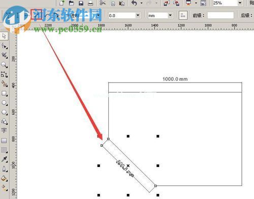 cdr标注图形尺寸的方法