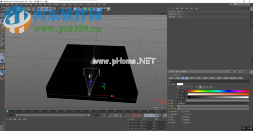 c4d修改灯光类型的方法