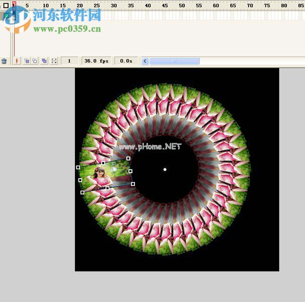 用flash制作旋转动画效果的方法