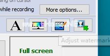 Debut  Video  Capture  Software录制电脑屏幕添加水印的方法