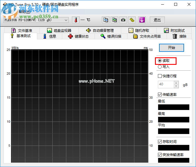 HDTunePro测试硬盘读写速度的方法