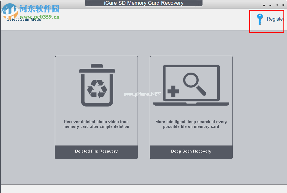 iCare  SD  Memory  Card  Recovery安装破解教程