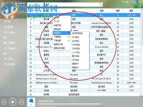 利用音乐间谍免费下载各大音乐网站歌曲的方法