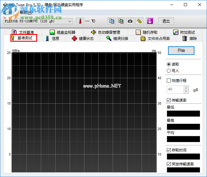 HDTunePro测试硬盘读写速度的方法